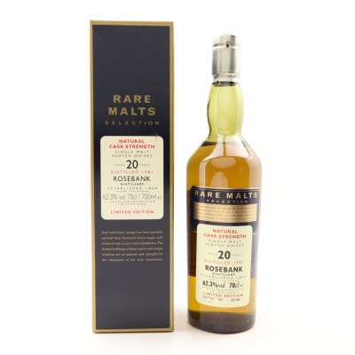 Rare Malts Rosebank 1981 20 Year Old