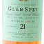 Glen Spey 21 Year Old 2010 Release