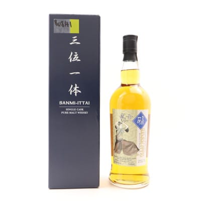 Sanmi-Ittai Bushi, Sherry Cask, Cask #55008, 2022, 57% whisky bottle