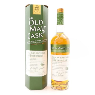Linkwood Old Malt Cask #26 Year Old, Hogshead Cask, Cask #6627, 1984, Douglas Laing, 50% whisky bottle
