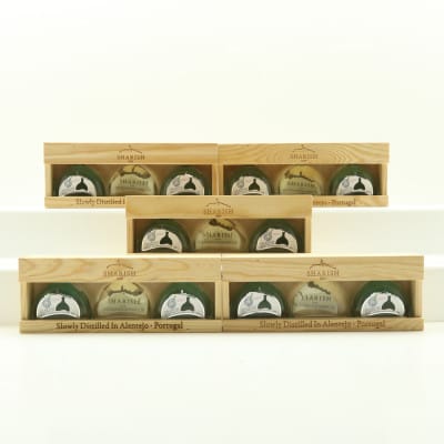 Sharish Gin Wooden Gift Pack Minis 15 x 5cl