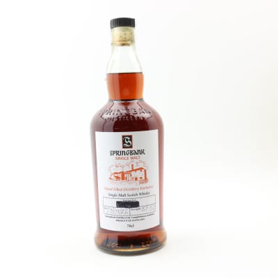 Springbank Hand Filled Distillery Exclusive