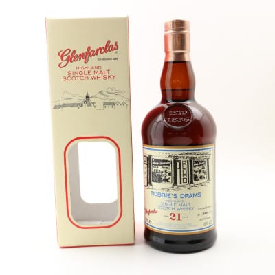 Glenfarclas 21 Year Old Limited Edition For Robbie’s Dram 4th Release