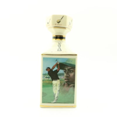 Pointers Tiger Woods Ceramic Decanter