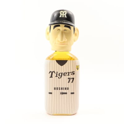 Hanshin Tigers Baseball Team Whisky Head 2003 ‘77 Hoshino’ 36cl