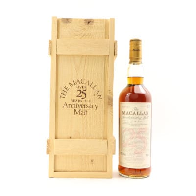 Macallan 1972 25 Year Old Anniversary Malt