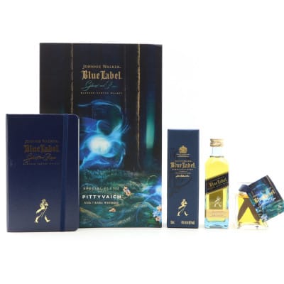 Johnnie Walker Blue Label Ghost & Rare Pittyvaich Mini 5cl Sample Set