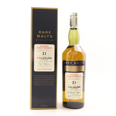 Rare Malts Coleburn 1979 21 Year Old