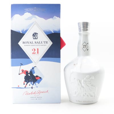 Chivas Royal Salute 21 Year Old Snow Polo Edition
