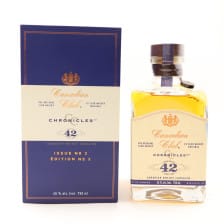 CANADIAN CLUB CHRONICLES 42 YEAR OLD EDITION NO 2 75CL