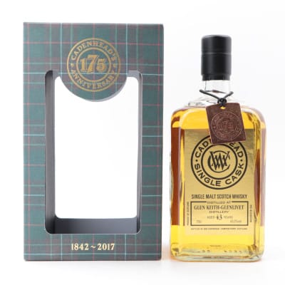 Glen Keith-Glenlivet 1973 43 Year Old Cadenhead’s