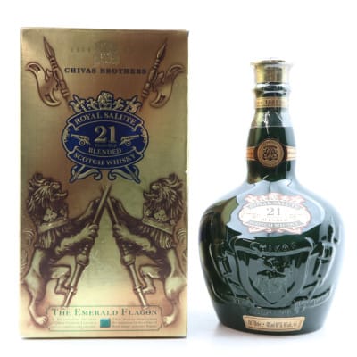 Chivas Royal Salute 21 Year Old Emerald Flagon