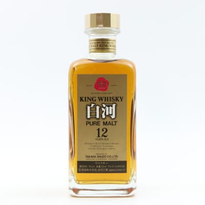 Shirakawa King Whisky 12 Year Old Pure Malt Takara Shuzo 72cl