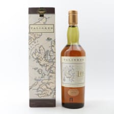 Talisker 10 Map Label Circa 1990 S