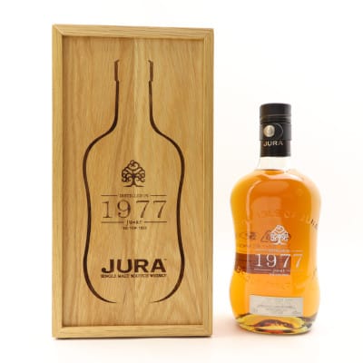 Jura ju-ar – The Yew Tree 34 Year Old, Bourbon & Port Cask, 1034, 1035, 1036, 2012, 46% whisky bottle