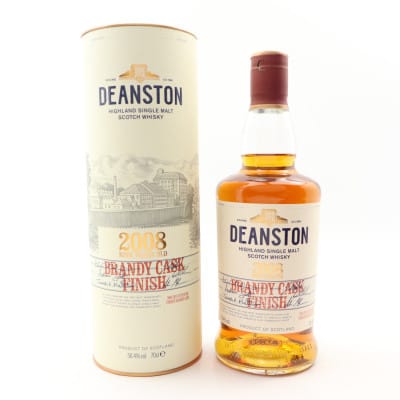 Deanston Brandy Cask Finish 9 Year Old, Brandy Cask, 2018, 56.4% whisky bottle