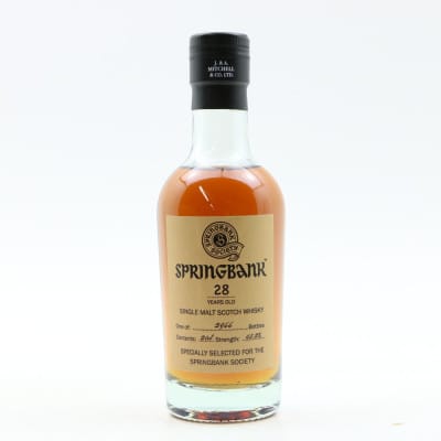 Springbank 28 Year Old Society Bottling 20cl