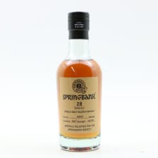 SPRINGBANK 28 YEAR OLD SOCIETY BOTTLING 20CL