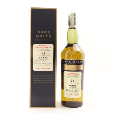 Rare Malts Banff 1982 21 Year Old