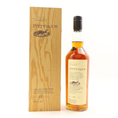Flora & Fauna Pittyvaich 12 Year Old In Wooden Box