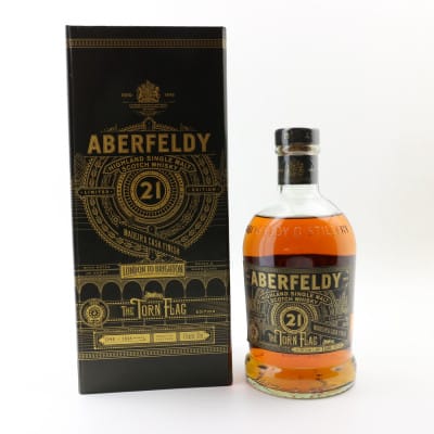 Aberfeldy 21 Year Old Madeira Cask Torn Flag Edition