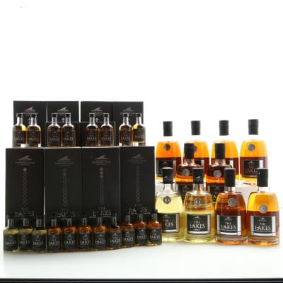 The Lakes Distillery Founders’ Club Releases 1-10 10 x 70cl With Matching Minis 19 x 5cl