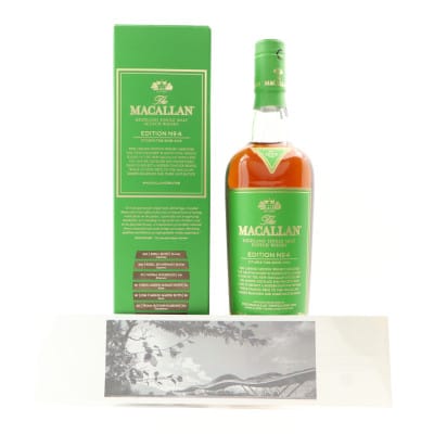 Macallan Edition No4 with Limited Edition Paolo Pellegrin Print