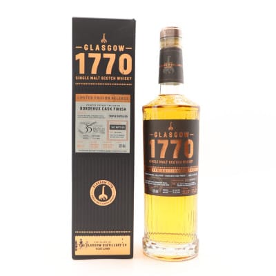 Glasgow Distillery 1770 2018 Bordeaux Cask Princes Square Exclusive