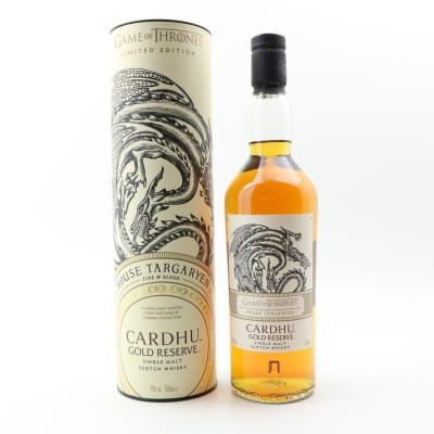 Cardhu Gold Reserve Game Of Thrones ‘House Targaryen'