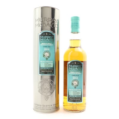 Caol Ila Benchmark 6 Year Old, Bourbon & Sherry Cask, 2014, Murray McDavid, 46% whisky bottle