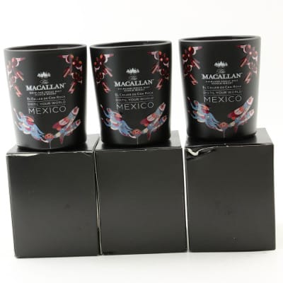 Macallan Distil Your World Mexico Edition Candles x 3