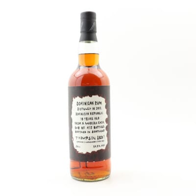 Dominican Rum 2013 10 Year Old Thompson Bros