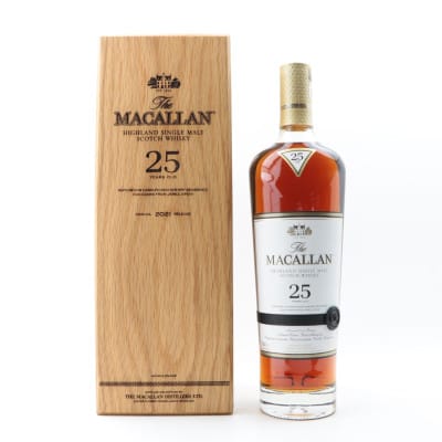 Macallan 25 Year Old Sherry Oak 2021 Release