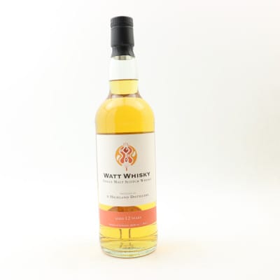 A Highland Distillery 12 Year Old, Barrel Cask, 2011, Watt Whisky, 58.9% whisky bottle