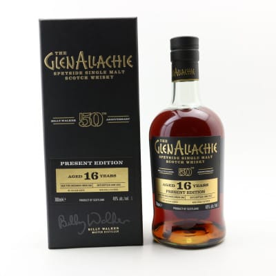 GlenAllachie 16 Year Old Present Edition Billy Walker’s 50th Anniversary