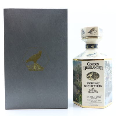 Gordon Highlander 12 Year Old Fly Fishing Decanter 1L