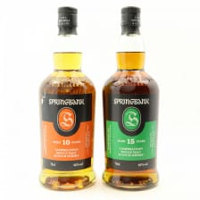 Springbank 10 Springbank 15 2 X 70cl