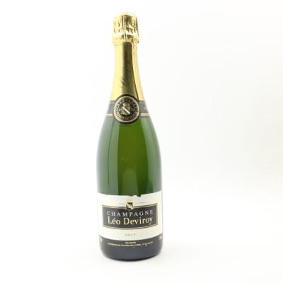 Léo Deviroy Brut Champagne, 12% whisky bottle