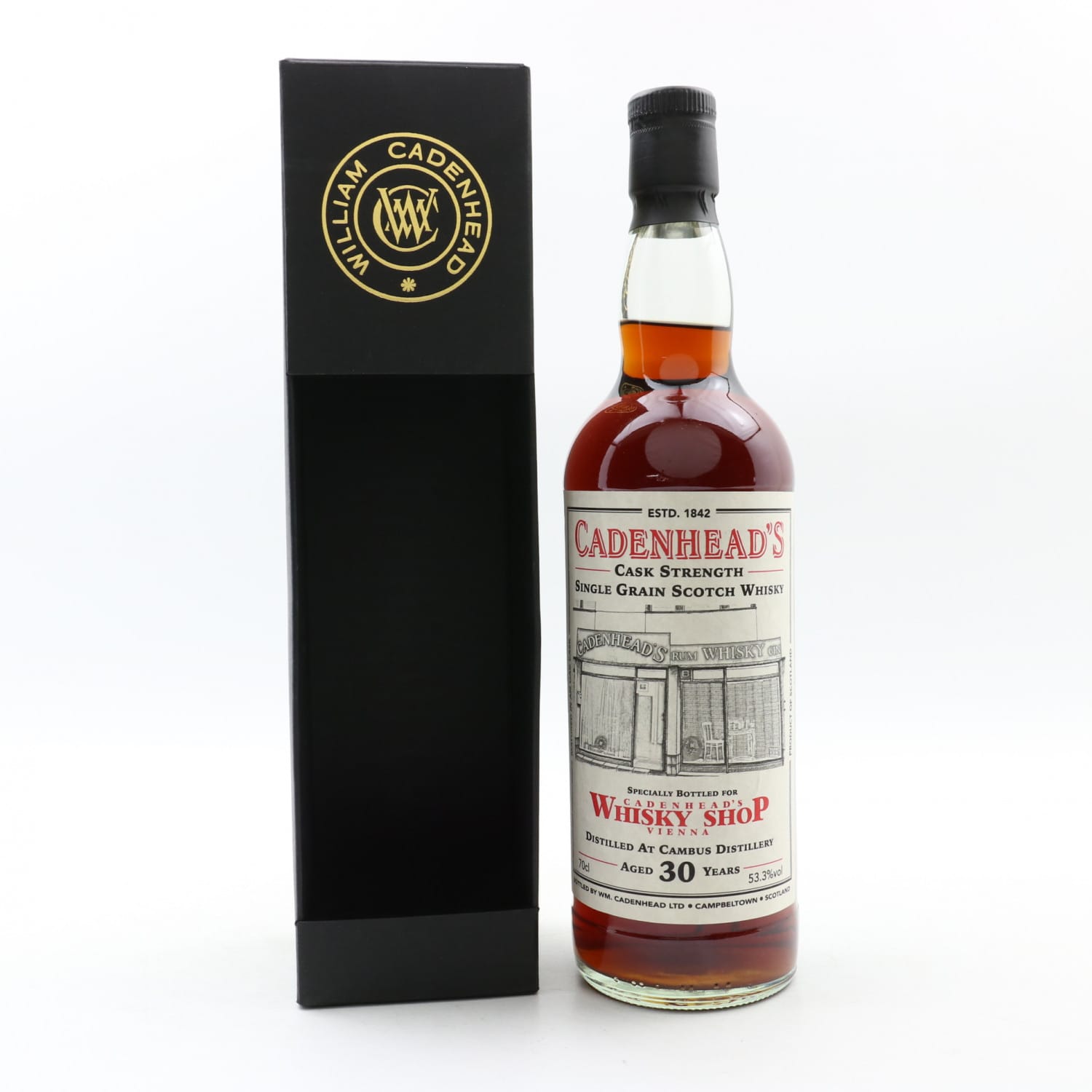 Cambus 1991 30 Year Old For Cadenhead's Whisky Shop Vienna The 144th