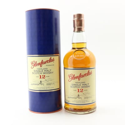 Glenfarclas 12 Year Old, Sherry Cask, 43% whisky bottle
