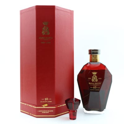 Chivas Royal Salute 40 Year Old Baccarat Decanter