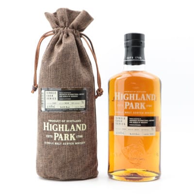 Highland Park Single Cask Series 12 Year Old, Cask #3631, 2018, 64.4%
