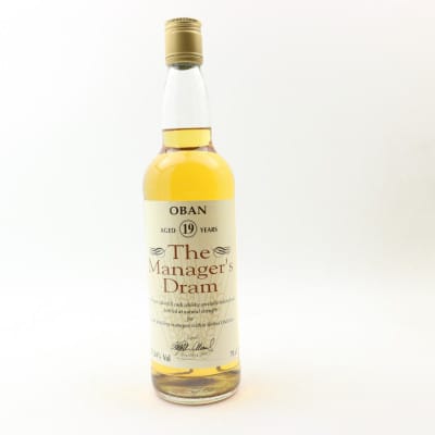 Oban The Manager's Dram 19 Year Old, Refill Cask, 1995, 59.2%