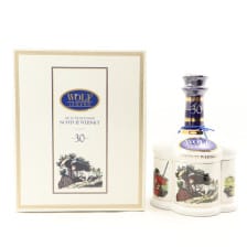 MORRISON BOWMORE WOLF LEGEND 30 YEAR OLD DECANTER