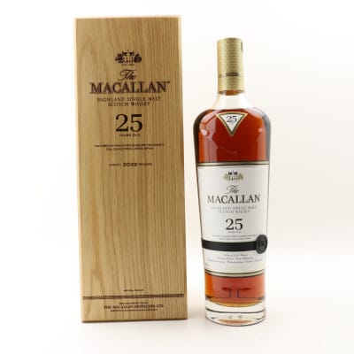 Macallan 25 Year Old Sherry Oak 2022 Release