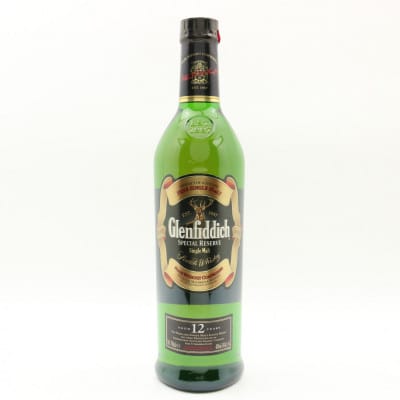 GLENFIDDICH 12 YEAR OLD SPECIAL RESERVE