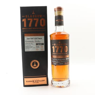 Glasgow Distillery 1770 2017 Distillery Exclusive Port Cask Finish 50cl