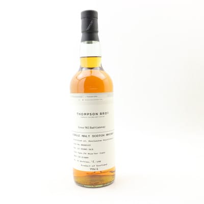 Dailuaine Error 502 Bad Gateway 13 Year Old, Pedro Ximénez Cask, Cask #RR22037, 2010, Thompson Bros., 52.2% whisky bottle