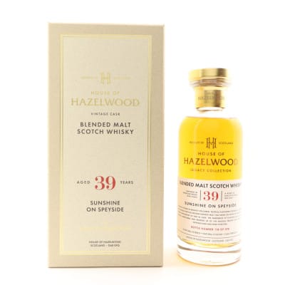 Hazelwood 39 Year Old ‘Sunshine On Speyside’ Legacy Collection