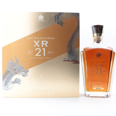 Johnnie Walker XR 21 Year Old 75cl With Glass Set